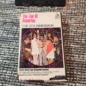 Vintage 5th dimension Age of Aquarius Tape Music Cassette Tape